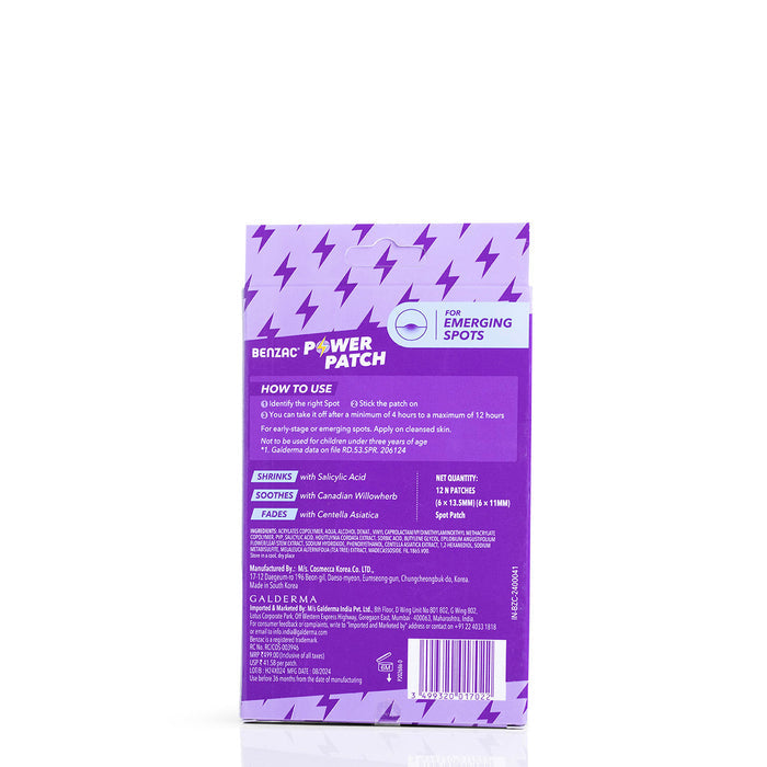 Benzac 3-In-1 Skin Care Patch