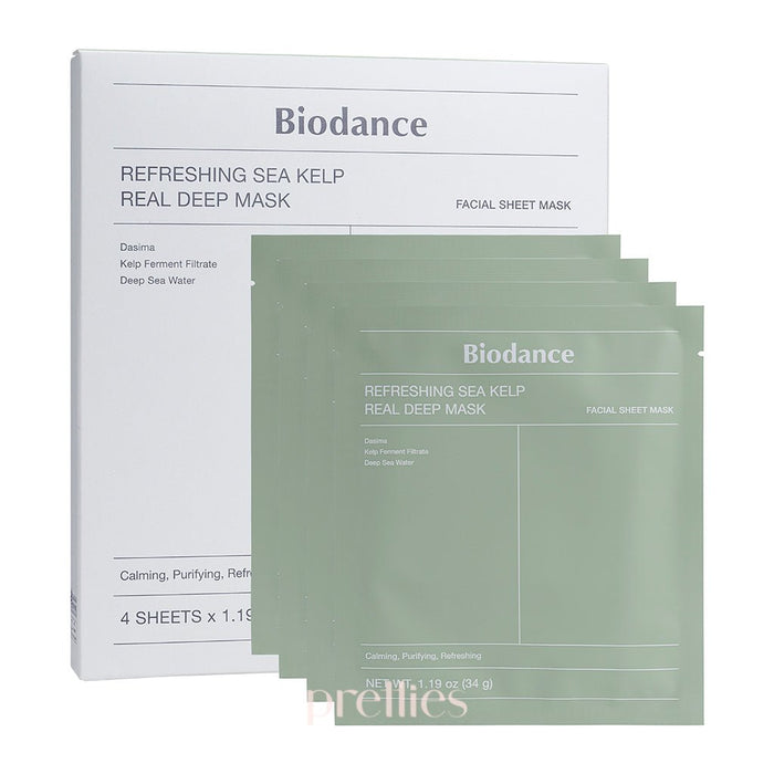 BIODANCE Refreshing Sea Kelp Real Deep Mask (4pcs/box)