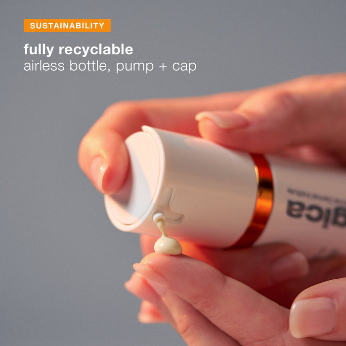 biolumin-c heat aging protector spf50 susatainability