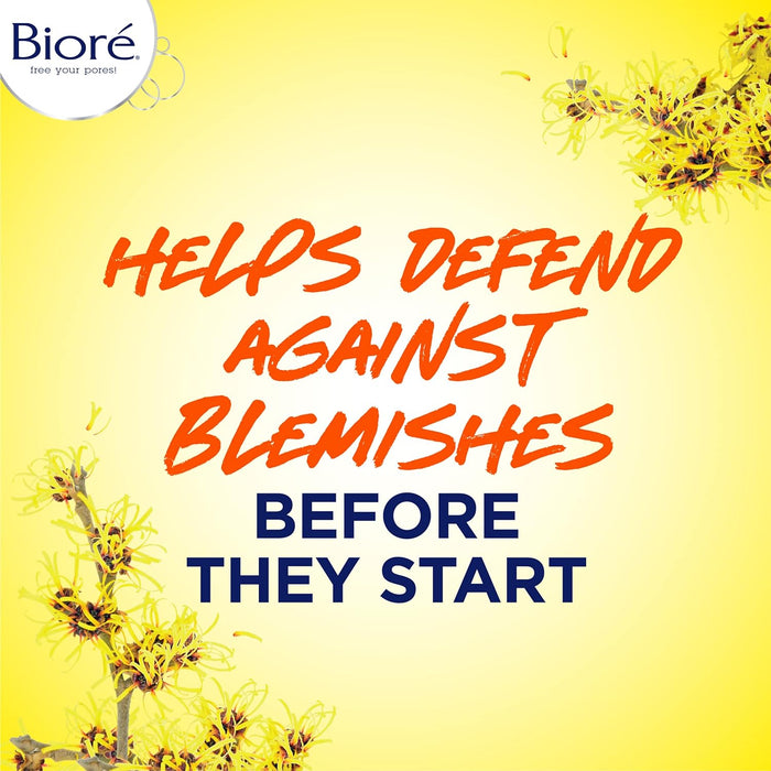 BIORE Free Your Pores Witch Hazel Pore Clarifying Cooling Cleanser Salicylic Acid Acne Treatment