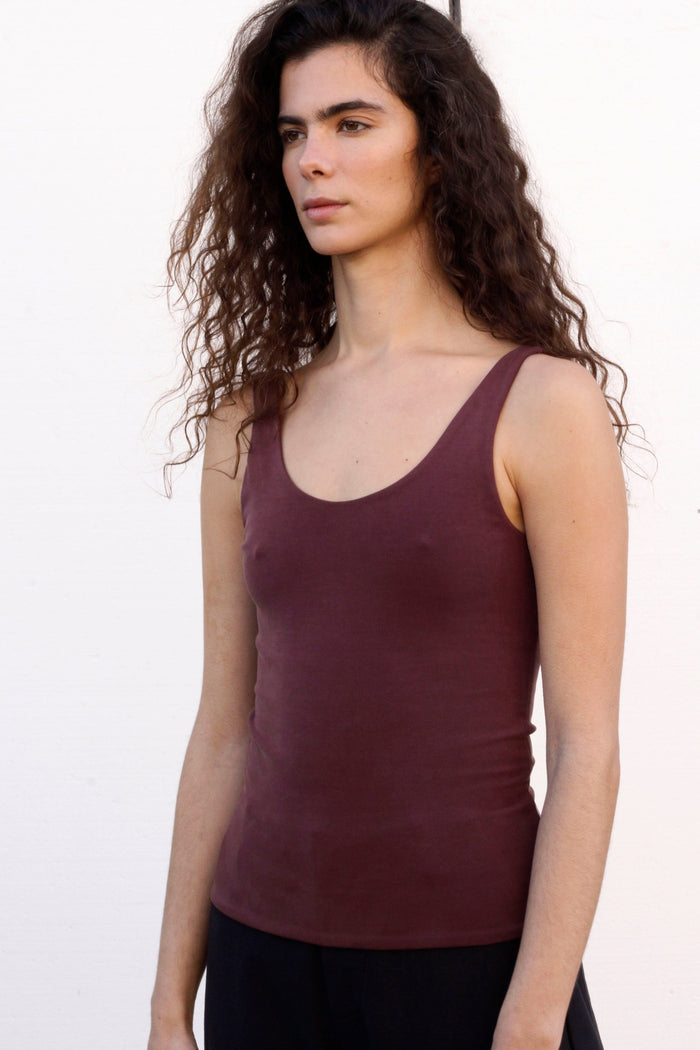 Blacktogrey - Pisa Top - Wine - Tops - BTG-736
