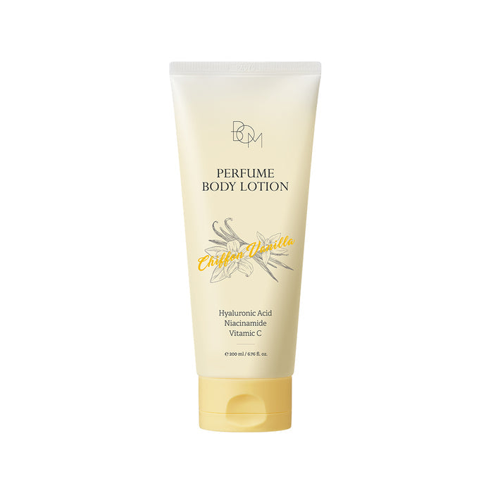 BOM Chiffon Vanilla Perfume - kūno losjonas