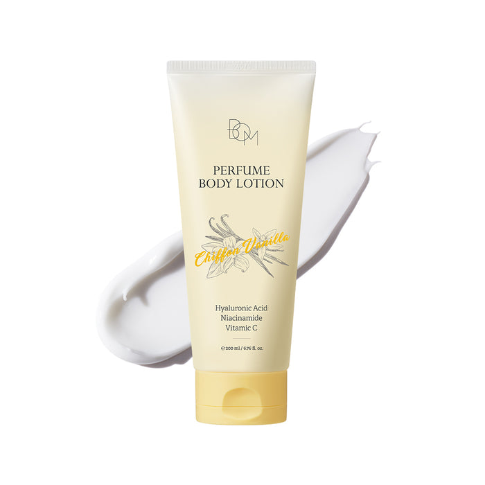 BOM Chiffon Vanilla Perfume - kūno losjonas