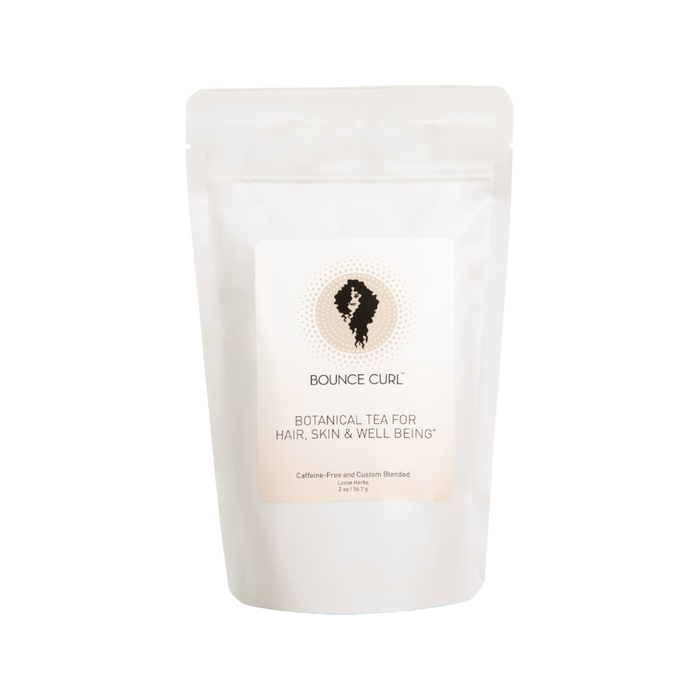 Bounce Curl Botanical Tea for Hair, Skin & Well Being package