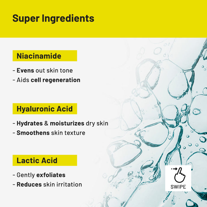 Bright & Smooth Duo | Exfoliating Body Scrub - 75gm & Neck Knee Elbow Brightening Roll On - 40ml