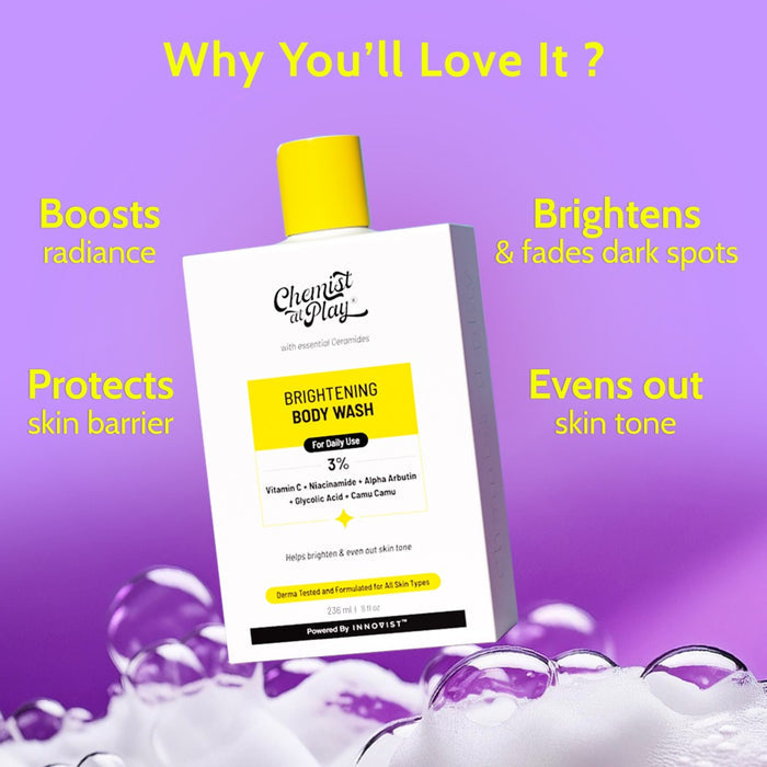 Brightening Body Wash With Vitamin C for Bright & Glowing Skin - 473 ml