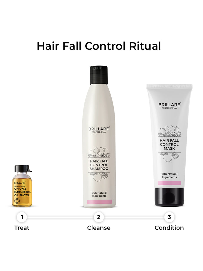 Brillare Hair Fall Control Shampoo To Reduce Seasonal Hair Fall (300ml)