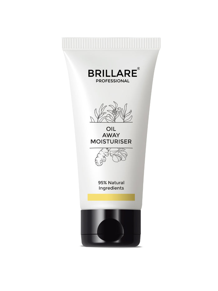 Brillare Oil Away Moisturizer For Oily, Acne Prone Skin (50ml)