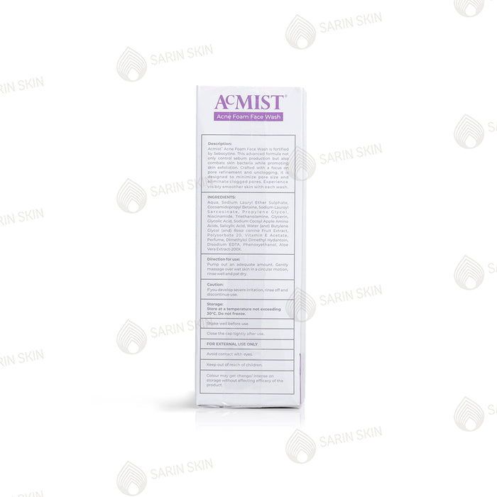 Brinton Acmist Acne Foam Face Wash