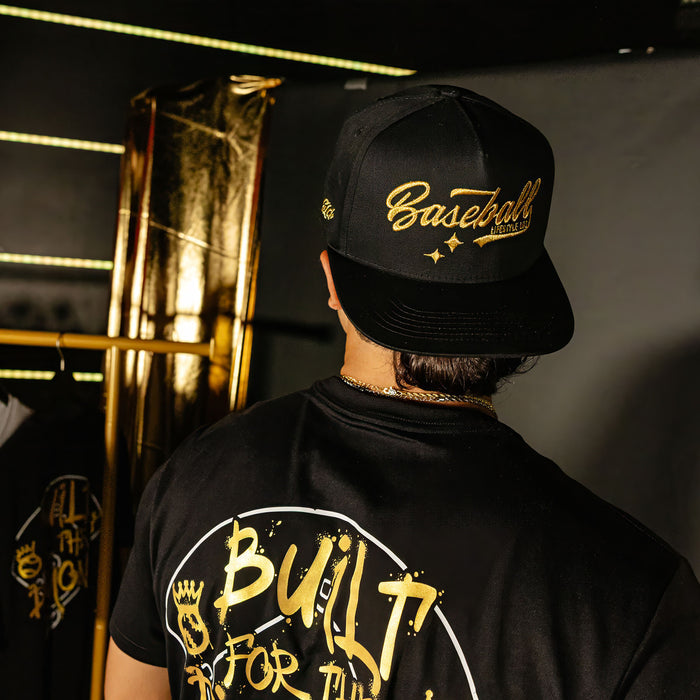 Black Built For the Diamond hat — back view