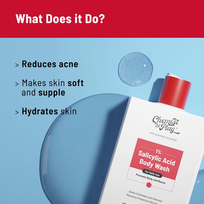 Bye Acne, Welcome Freshness! | Acne Body Wash - 236ml & Aqua Underarm Roll On - 40ml