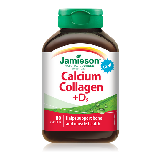 31000880 Jamieson Calcium Collagen + D3, 80 ct 9092_MAIN