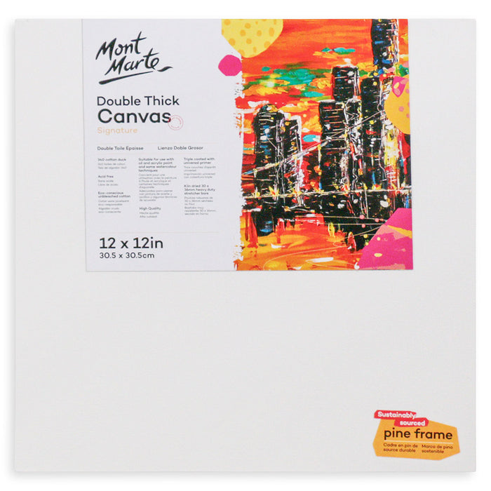 Canvas Double Thick Signature 30.5 x 30.5cm (12 x 12in)