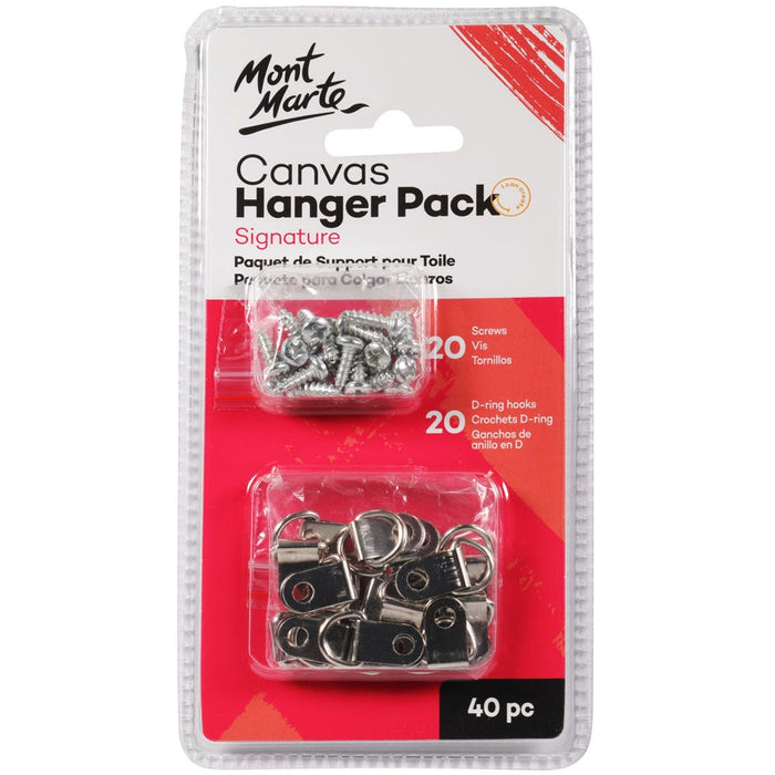 Canvas Hanger Pack Signature 40pc
