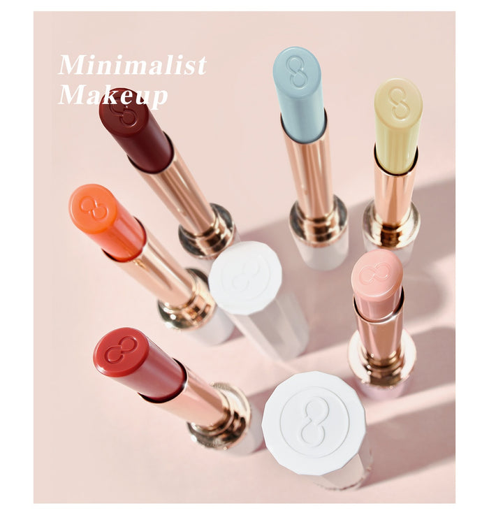 CAREMILLE Color-changing Moist Glossy Lipstick T5686