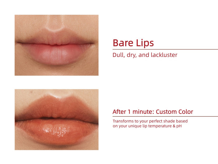 CAREMILLE Color-changing Moist Glossy Lipstick T5686