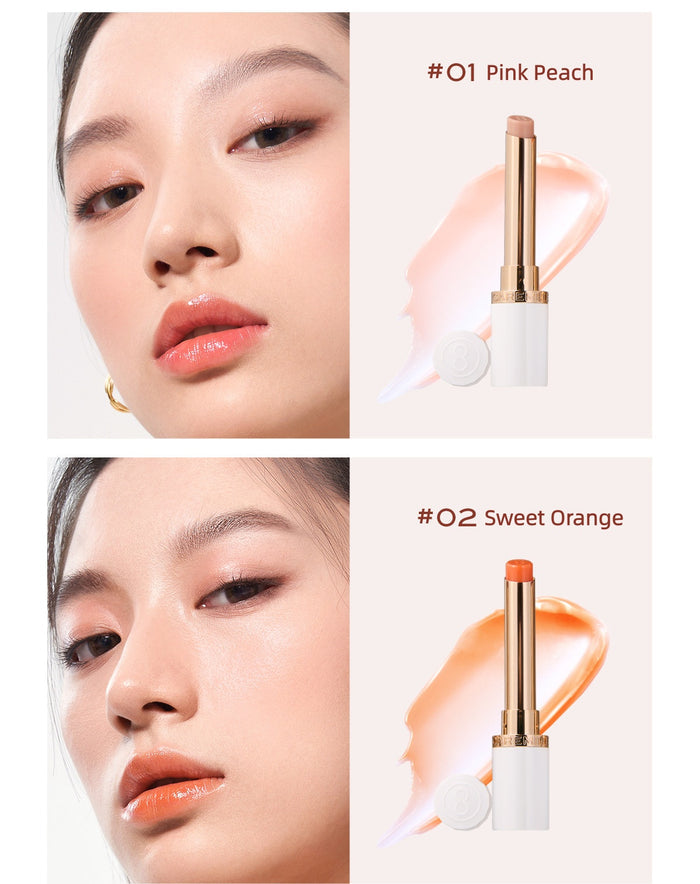 CAREMILLE Color-changing Moist Glossy Lipstick T5686