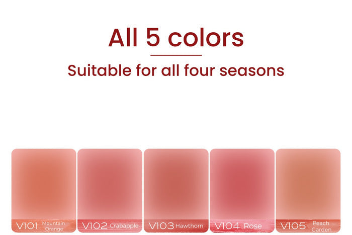 CAREMILLE Go-nude Matte Velvet Essence Lip Cream T5690