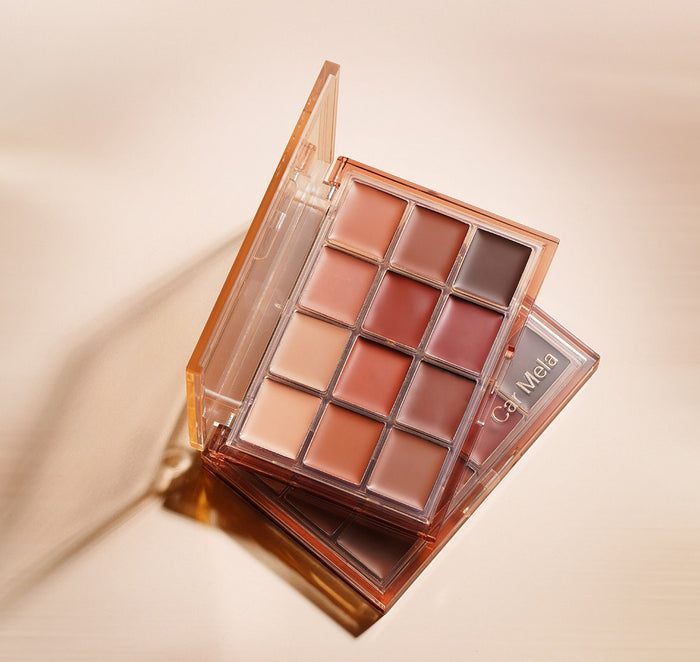 CARMELA 12-color Velvet Matte Lipstick Makeup Palette T5709