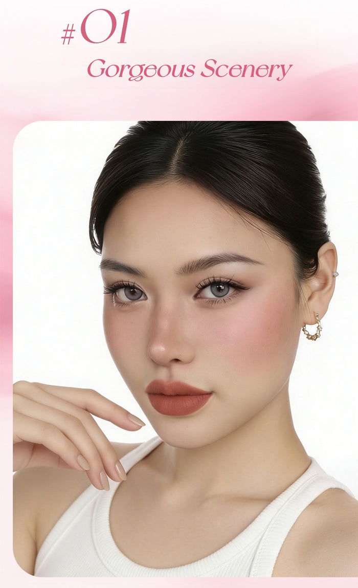CARMELA 18-color Velvet Matte Multi-use Lipstick Makeup Palette T5707