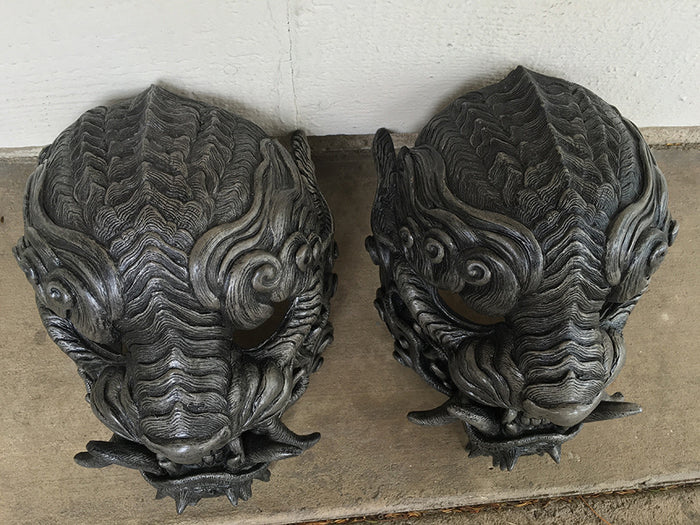 CAST URETHANE "FAUX SILVER" SENTINEL MASK- CUSTOM LISTING FOR MARK
