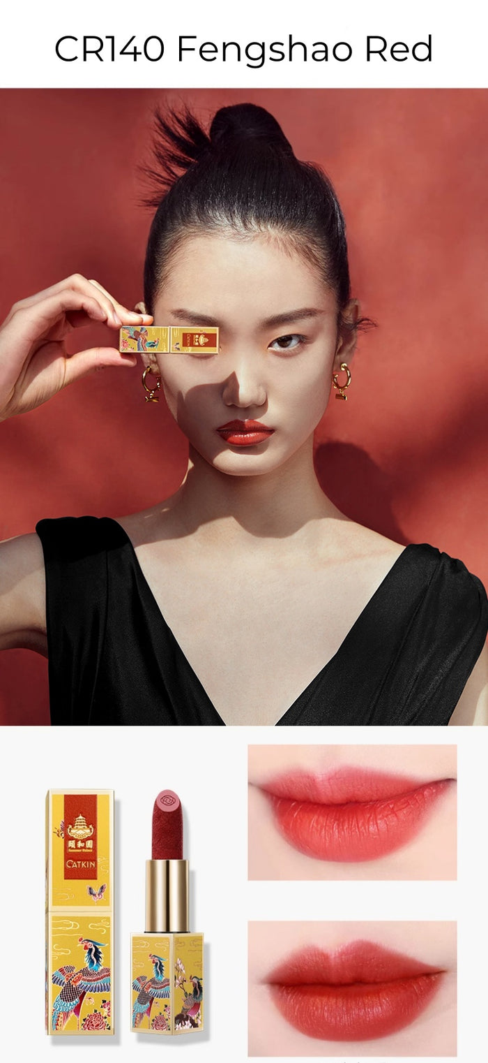 CATKIN Summer Palace Carved Matte & Glossy Lipstick Gift Box T5030