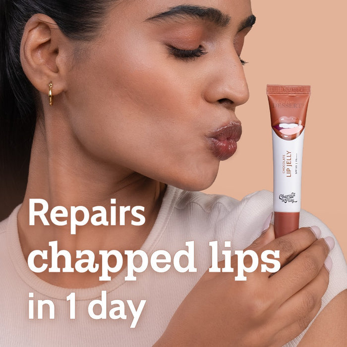 Ceramides + 2% Kojic Acid Tinted Lip Balm (Chocolate) | SPF 50 PA++++ | 10 gm
