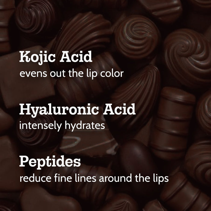 Ceramides + 2% Kojic Acid Tinted Lip Balm (Chocolate) | SPF 50 PA++++ | 10 gm