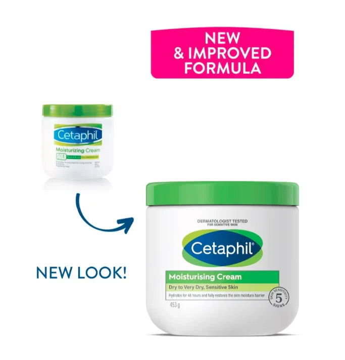CETAPHIL Moisturizing Cream For Dry To Very Dry Skin كريم مرطب البشرة الجافة