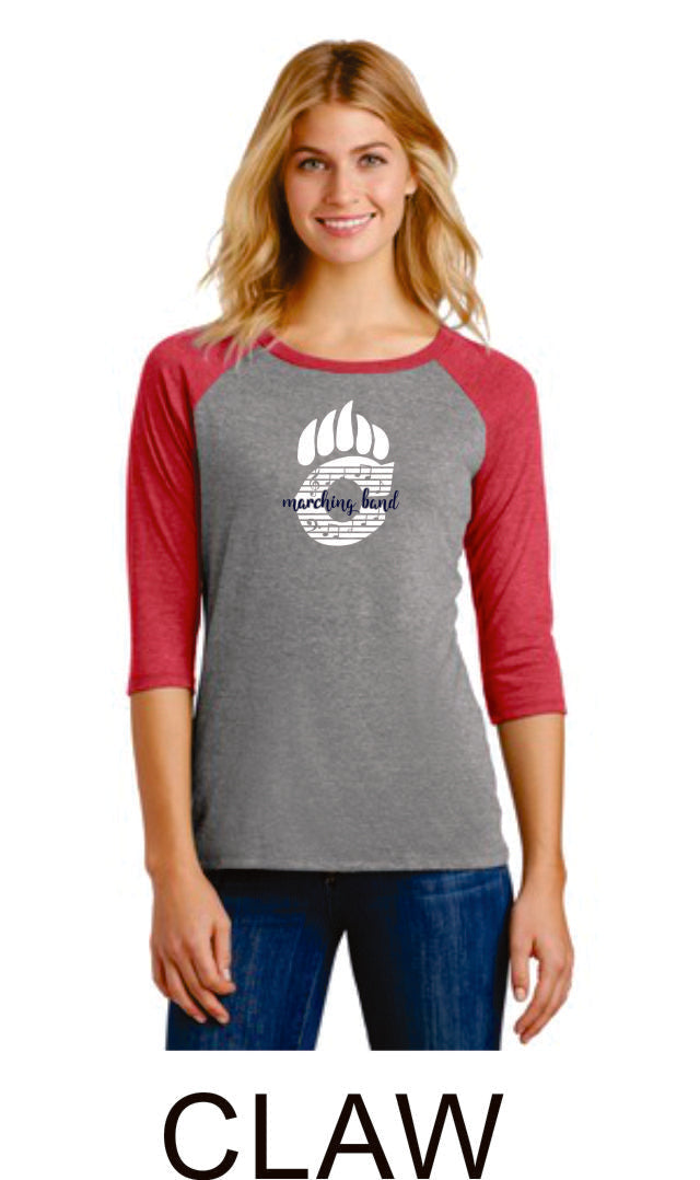 Chap Band Ladies Raglan - Matte or Glitter