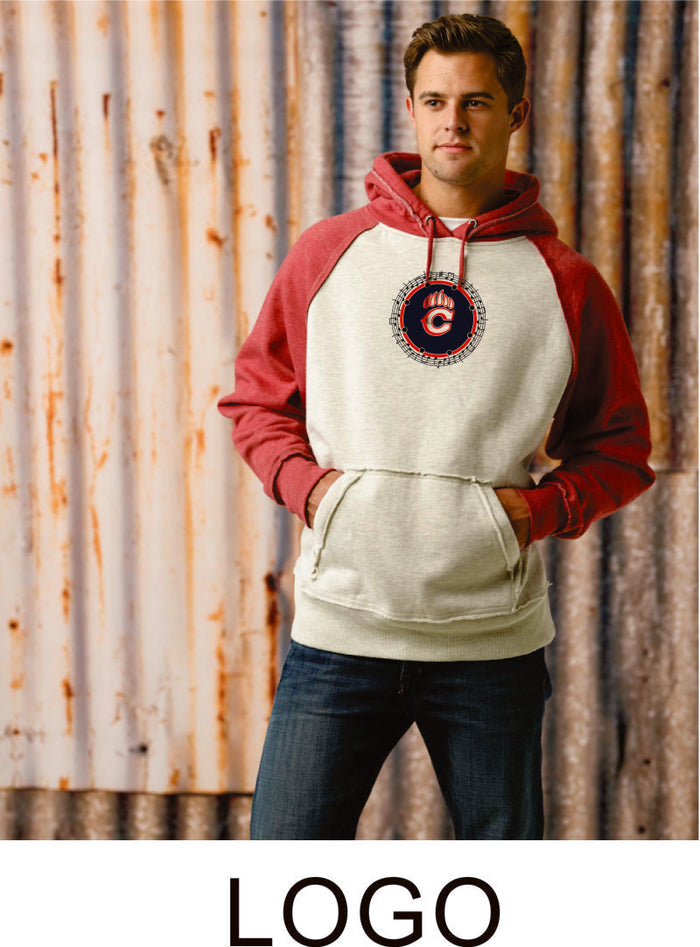 Chap Band Vintage Heathered Hoodie