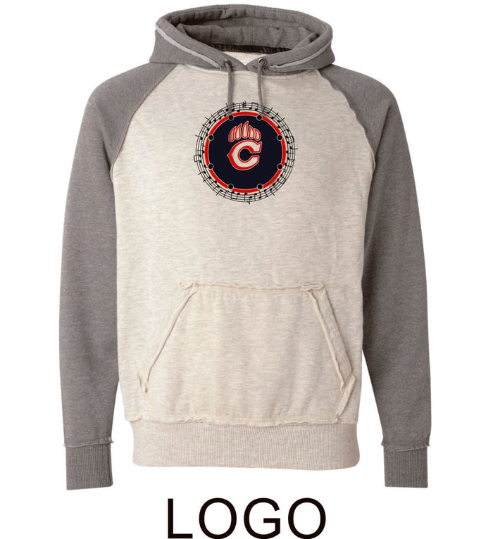 Chap Band Vintage Heathered Hoodie