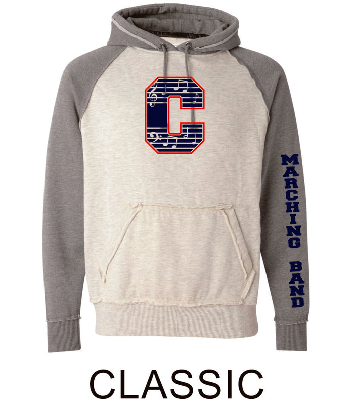 Chap Band Vintage Heathered Hoodie
