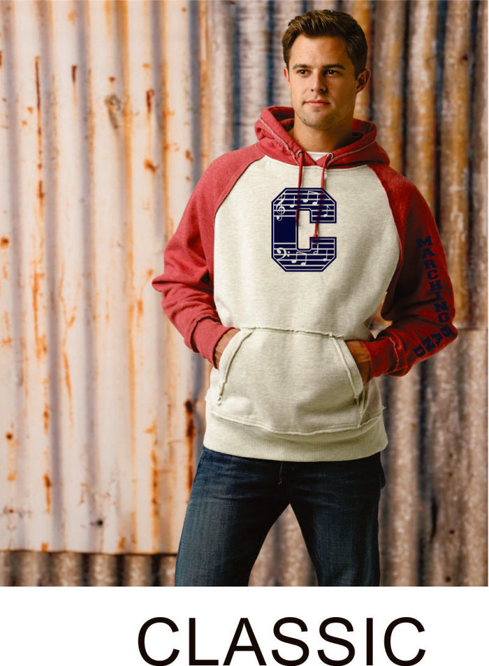 Chap Band Vintage Heathered Hoodie