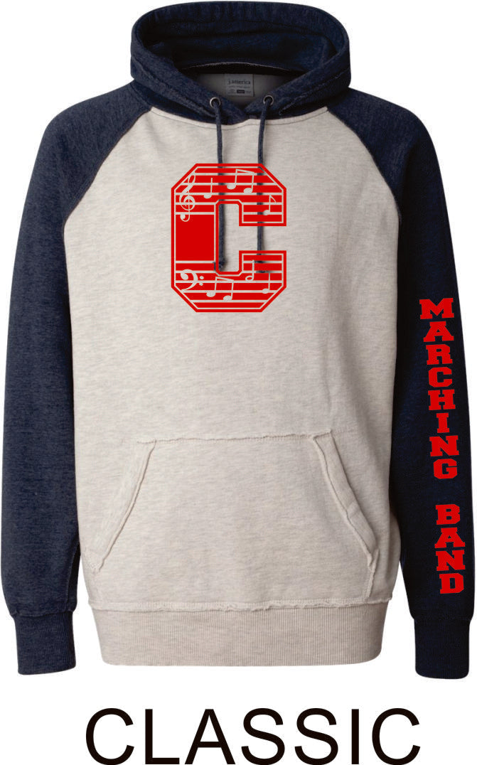 Chap Band Vintage Heathered Hoodie