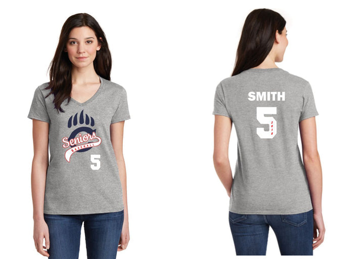 Chap Baseball Seniors Basic Tee- Matte or Glitter