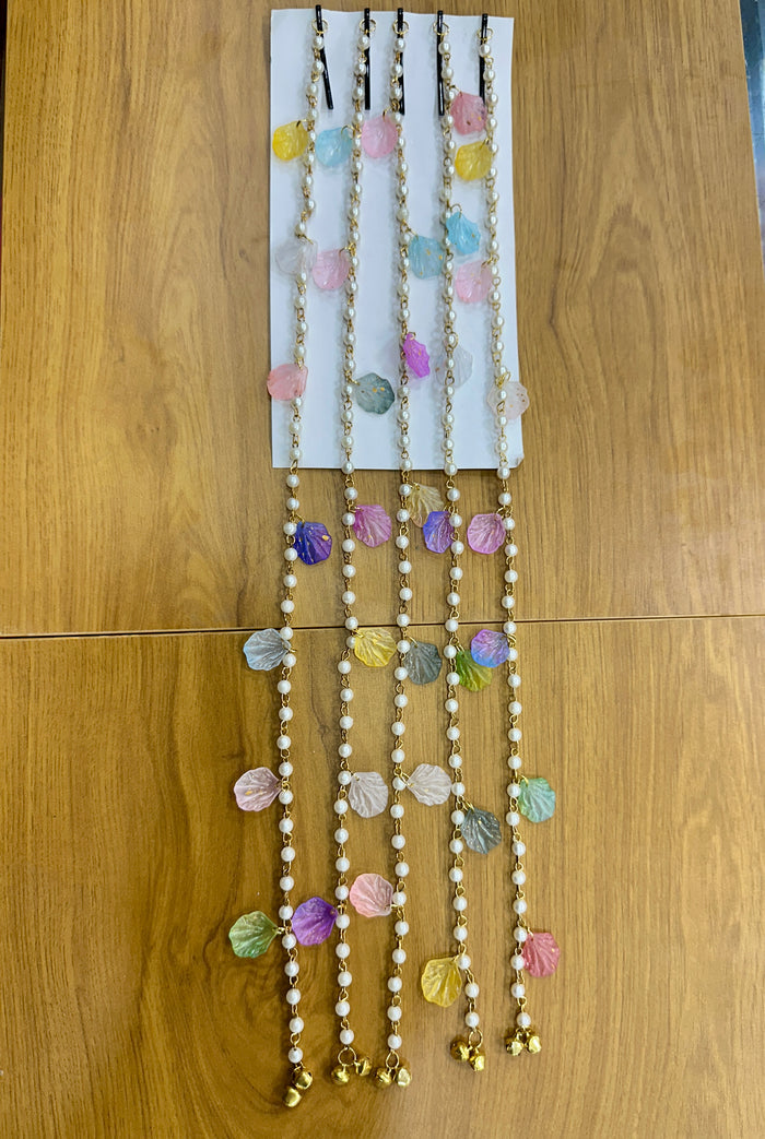 Charm Hair Accessories Pearl Resin Multi Color