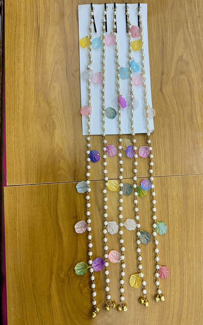 Charm Hair Accessories Pearl Resin Multi Color
