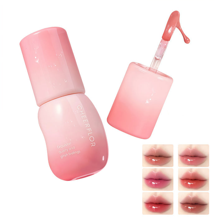 CHEERFLOR Little Chubby Glossy Long-wear Moist Lip Gloss T5563