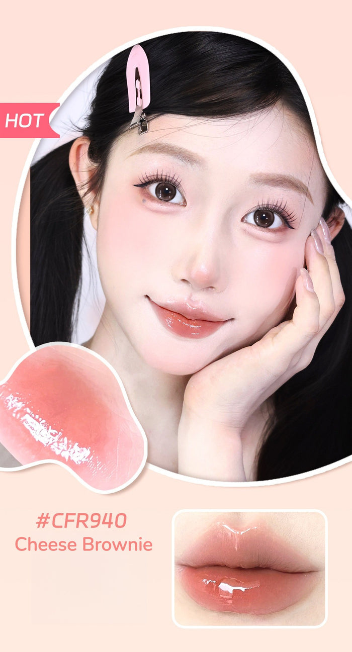 CHEERFLOR Little Chubby Glossy Long-wear Moist Lip Gloss T5563