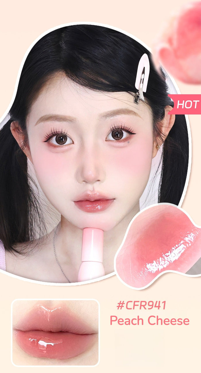 CHEERFLOR Little Chubby Glossy Long-wear Moist Lip Gloss T5563