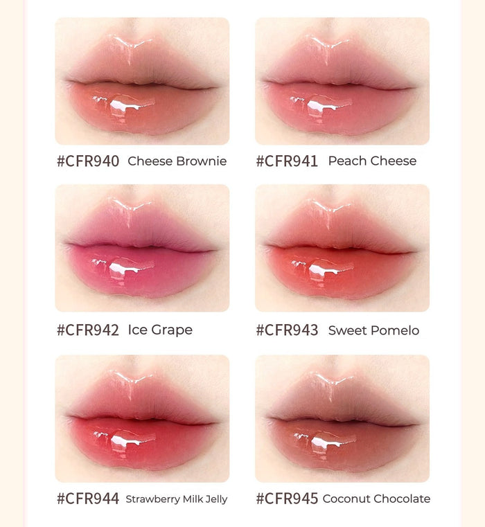 CHEERFLOR Little Chubby Glossy Long-wear Moist Lip Gloss T5563