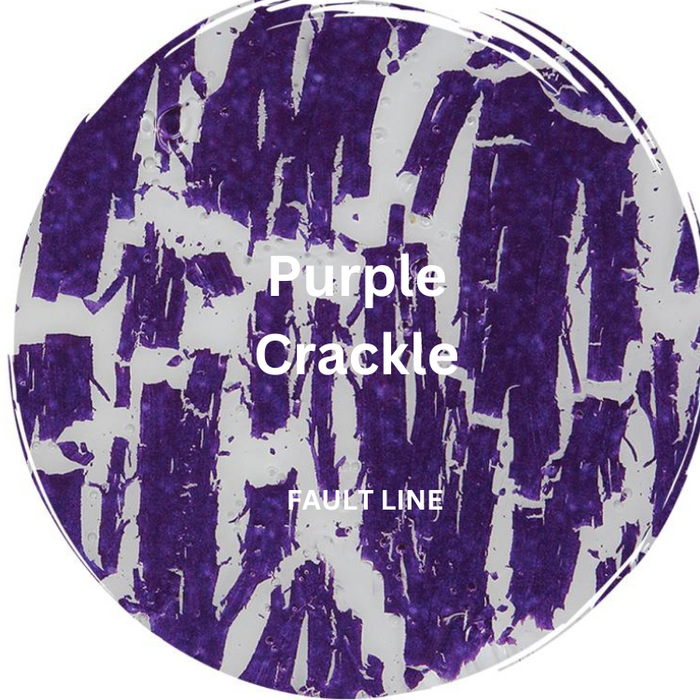 Purple / Fault Line - Crackle