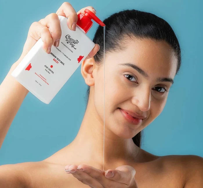 Acne Control Body Wash & Underarm Roll on (Aqua) by Chemist at Play