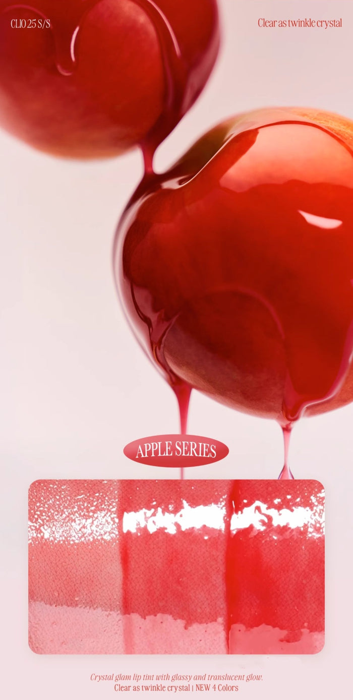 CLIO Apple Series Crystal Glam Glossy Lip Tint T4770