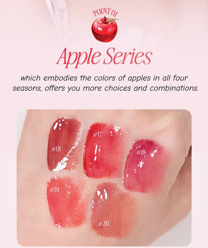 CLIO Apple Series Crystal Glam Glossy Lip Tint T4770