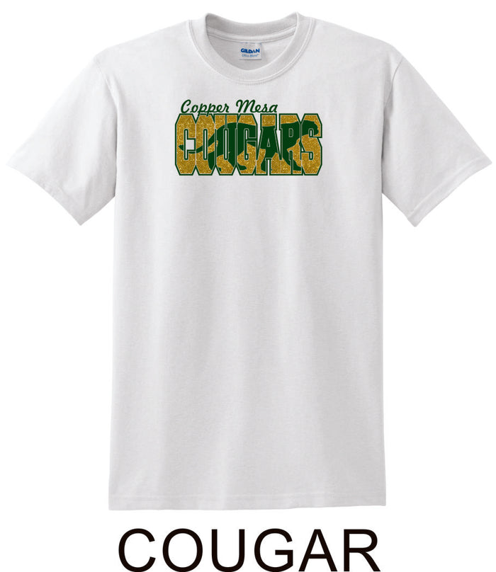 CME Cougar Design Basic Tee- Matte or Glitter