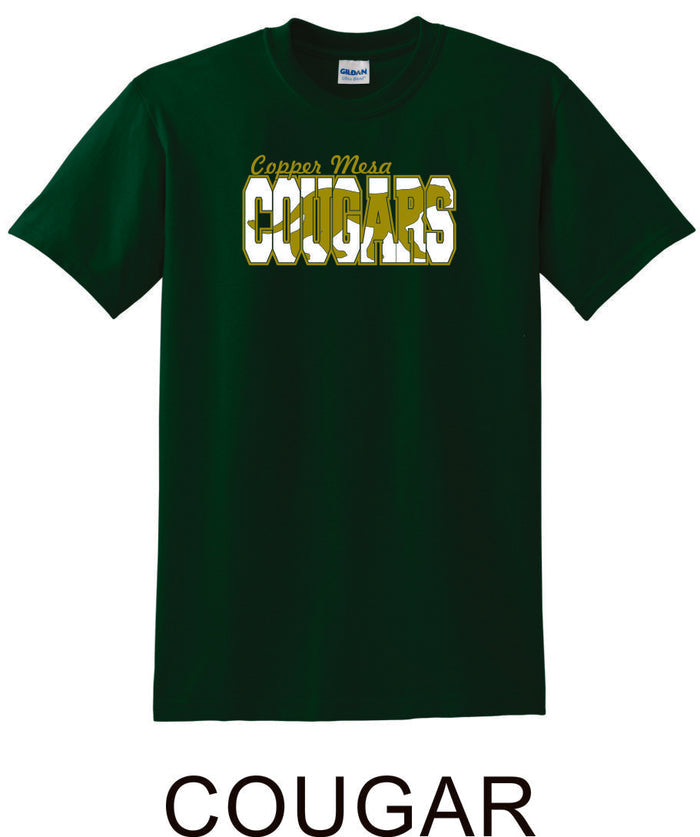CME Cougar Design Basic Tee- Matte or Glitter