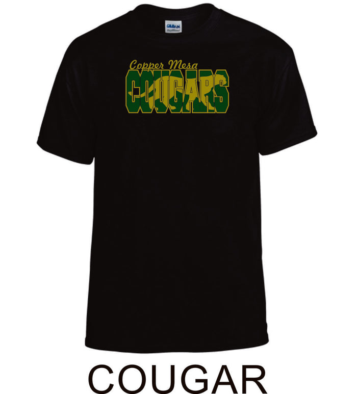 CME Cougar Design Basic Tee- Matte or Glitter