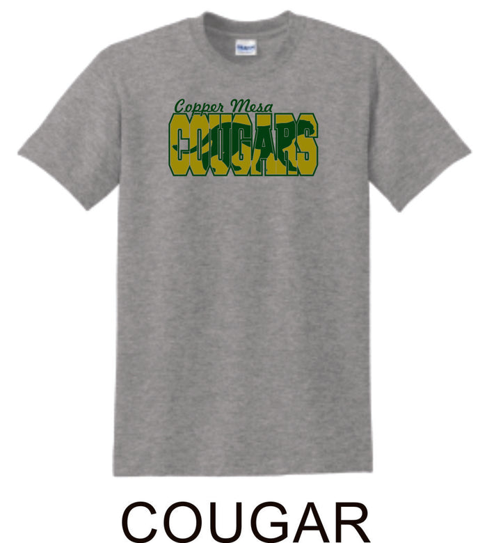 CME Cougar Design Basic Tee- Matte or Glitter